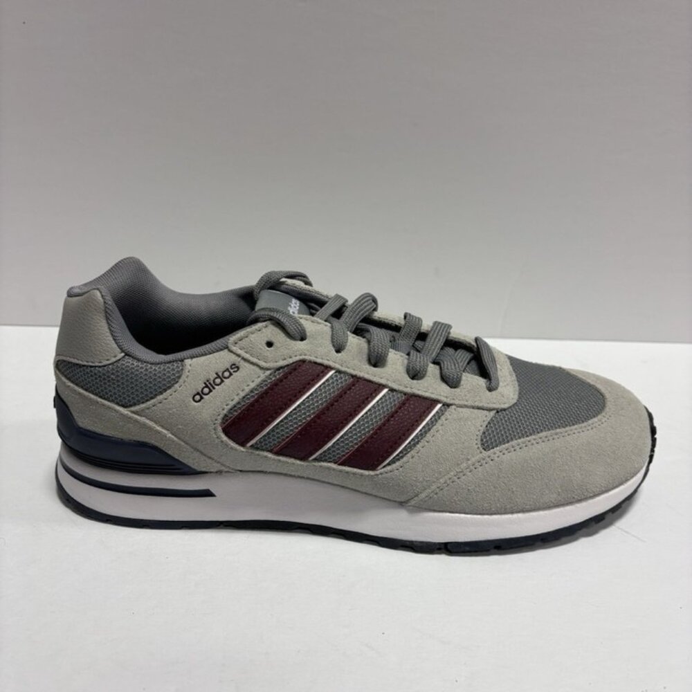 Reebok Men’s Run 80’s Grey/Red Sneakers, Size 9.5 M